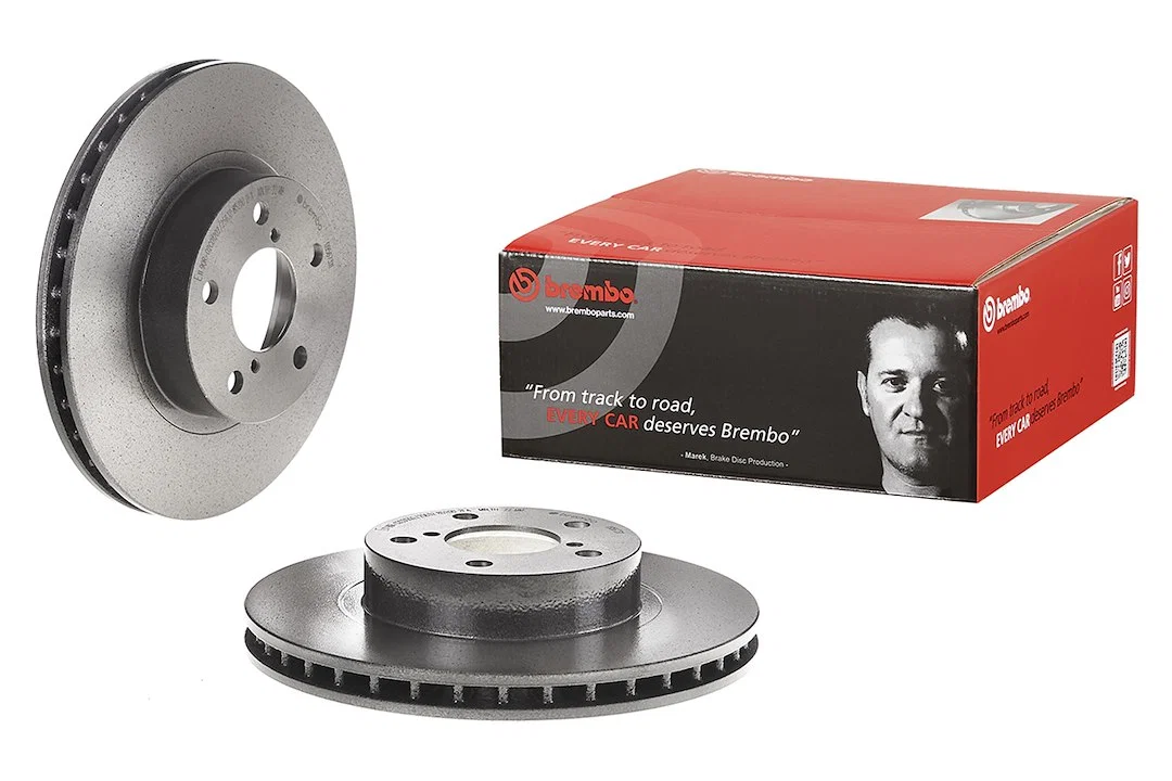09567311C02 – BREMBO Brake Rotor, Vented One Piece Design Wheel Bolt Pattern 5 x 100 Millimeter 260 Millimeter Diamet...
